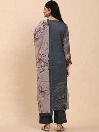 Mamicha Women Printed Regular Pure Cotton Kurta with Palazzos & With Dupatta