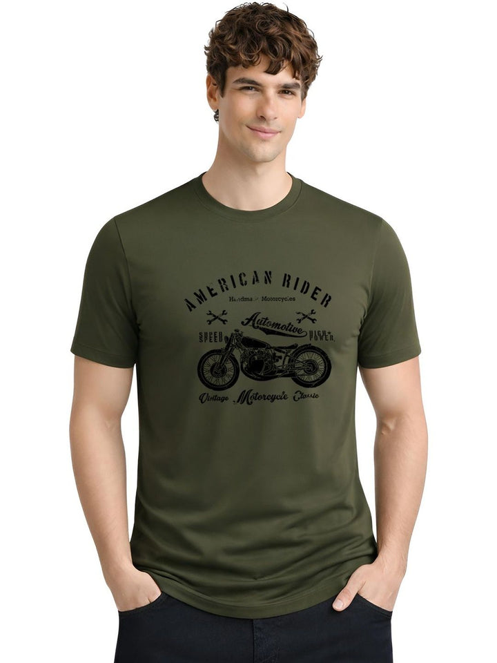 ADRO Men Printed T-shirt