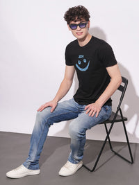 Being Human Men Graphic Printed Round Neck Cotton Slim Fit T-shirt