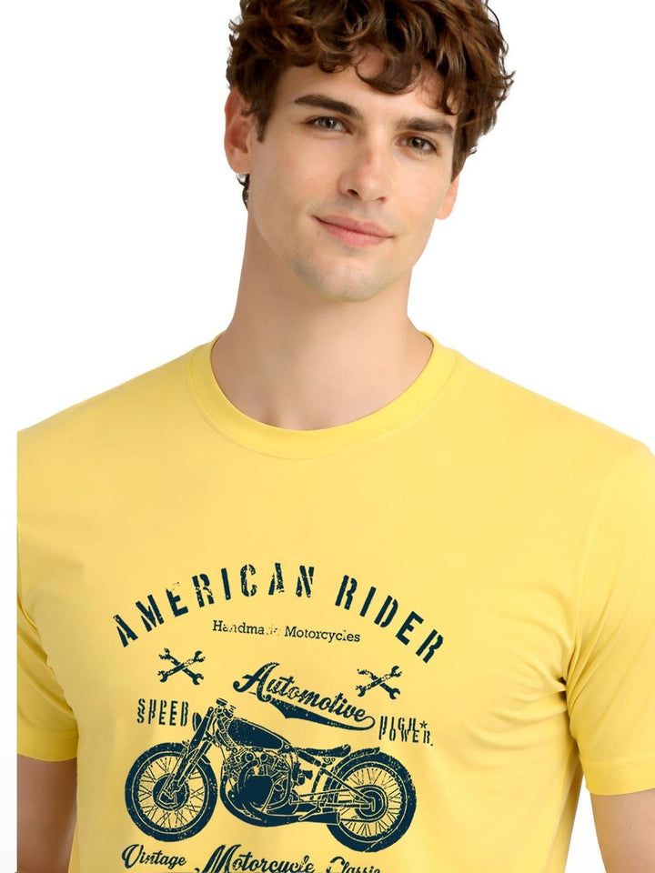 ADRO Men Printed T-shirt