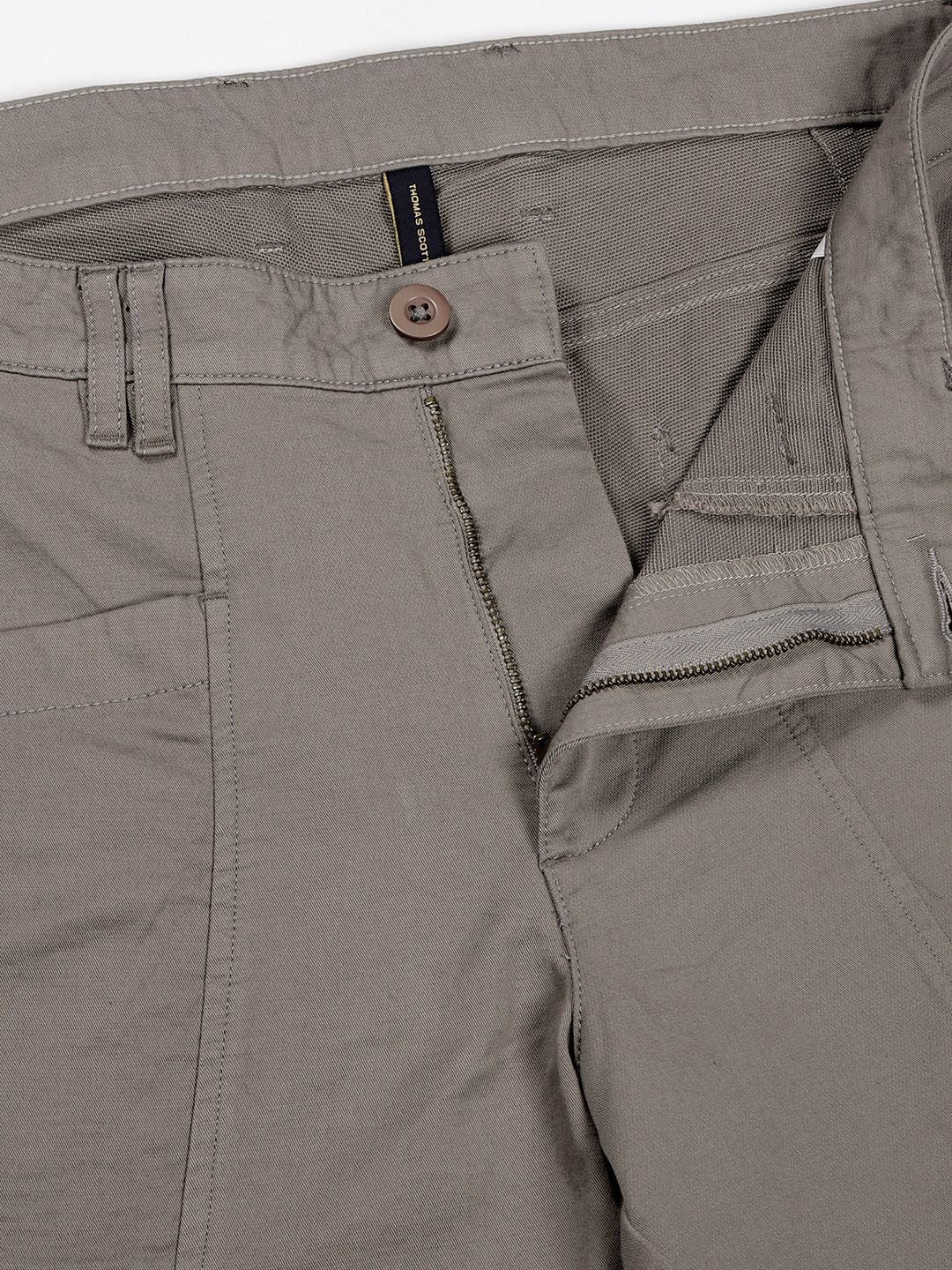 Thomas Scott Men Smart Easy Wash Cargos Trousers