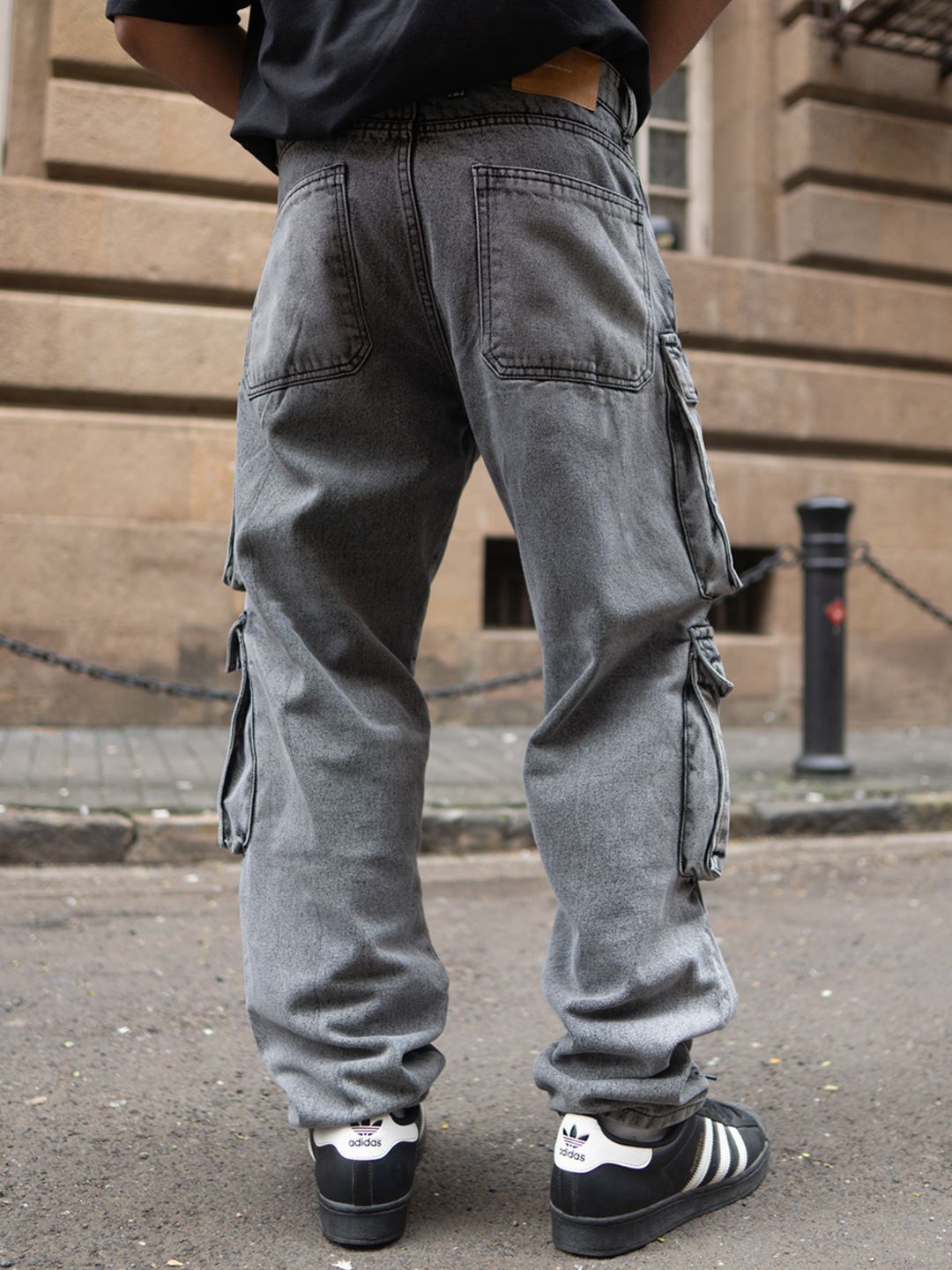 Powerlook Men Relaxed Fit Cargos Jeans
