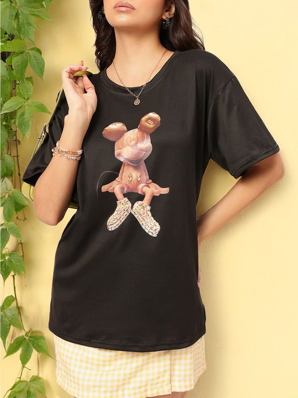 DressBerry Disney Daze Printed Relaxed T-shirt
