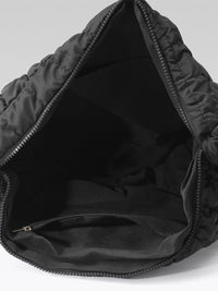 DressBerry Structured Shoulder Bag with Quilted Detail