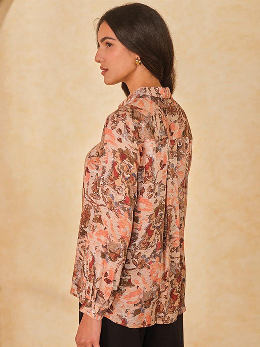 AND Women Printed Casual Shirt