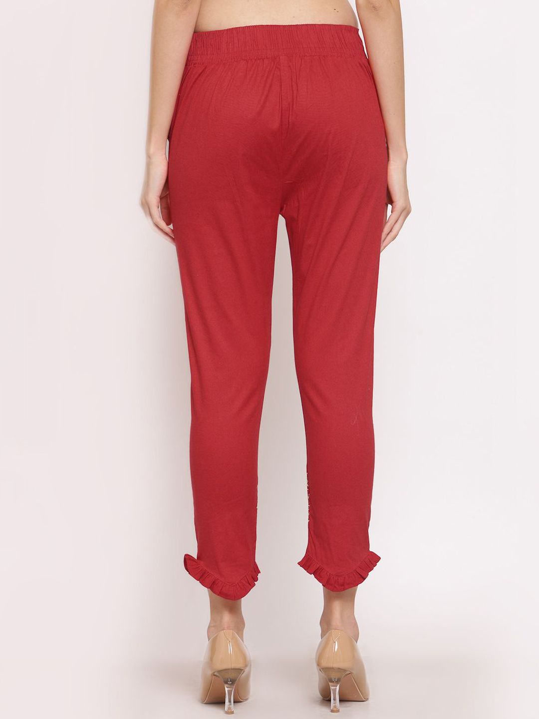 KLOTTHE Slim Fit Mid Rise Seluar