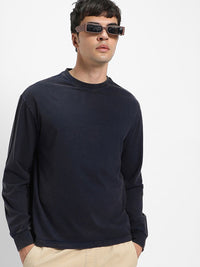 Bewakoof Drop-Shoulder Sleeves Pure Cotton Oversized T-shirt