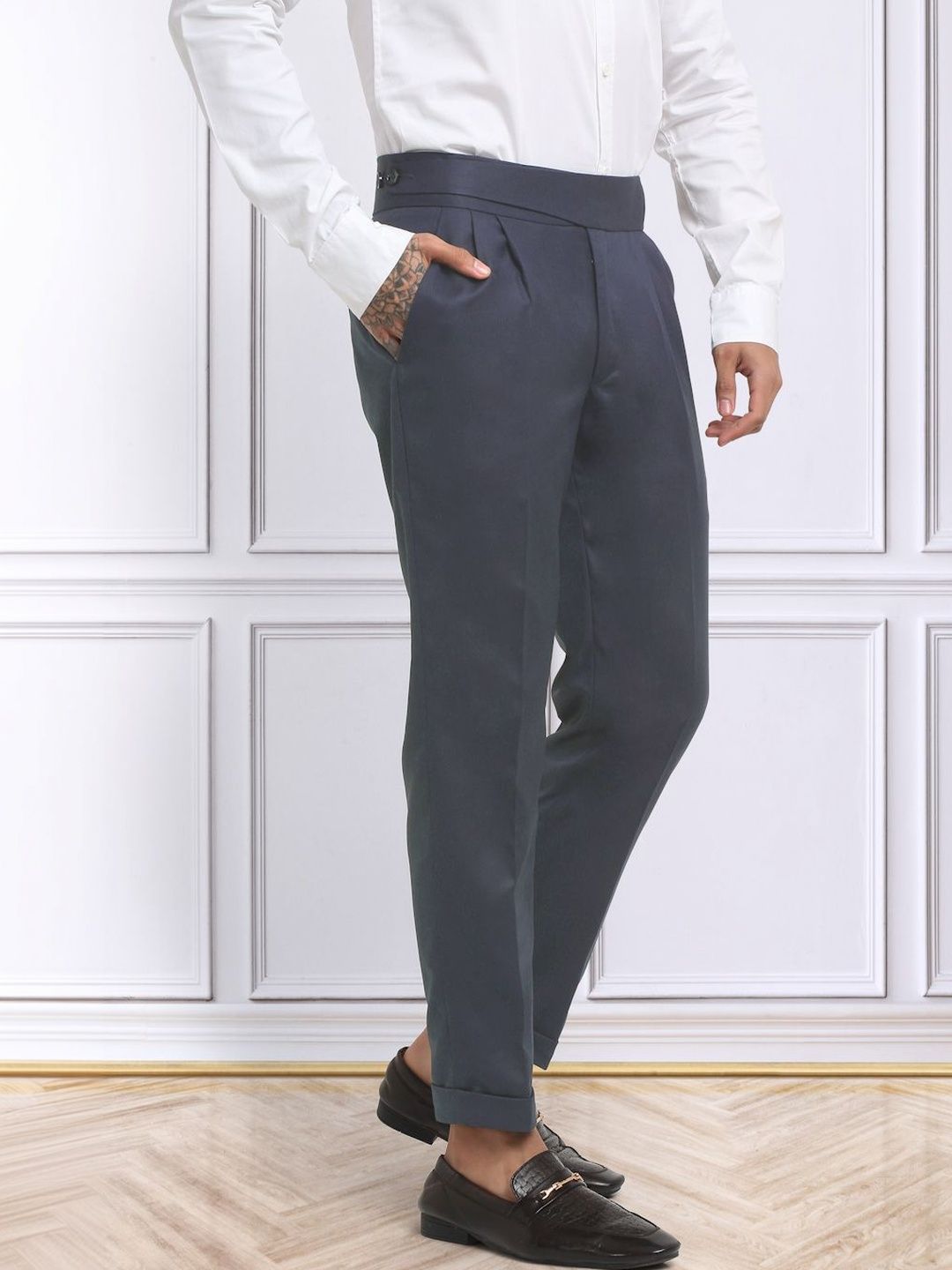 Moda Rapido Men Easy Wash Trousers