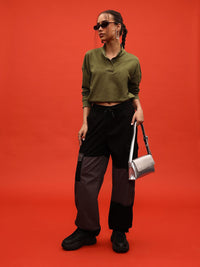 DressBerry Drop-Shoulder Relaxed Sweatshirt