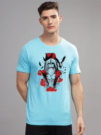 ADRO Men Printed Applique T-shirt