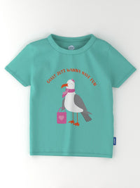 Nauti Nati Girls Pack Of 2 Printed Bio Finish Cotton T-shirts