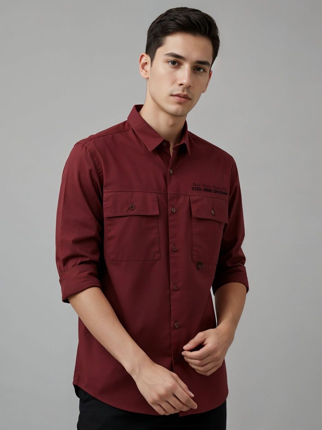 ADRO Men Standard Casual Shirt