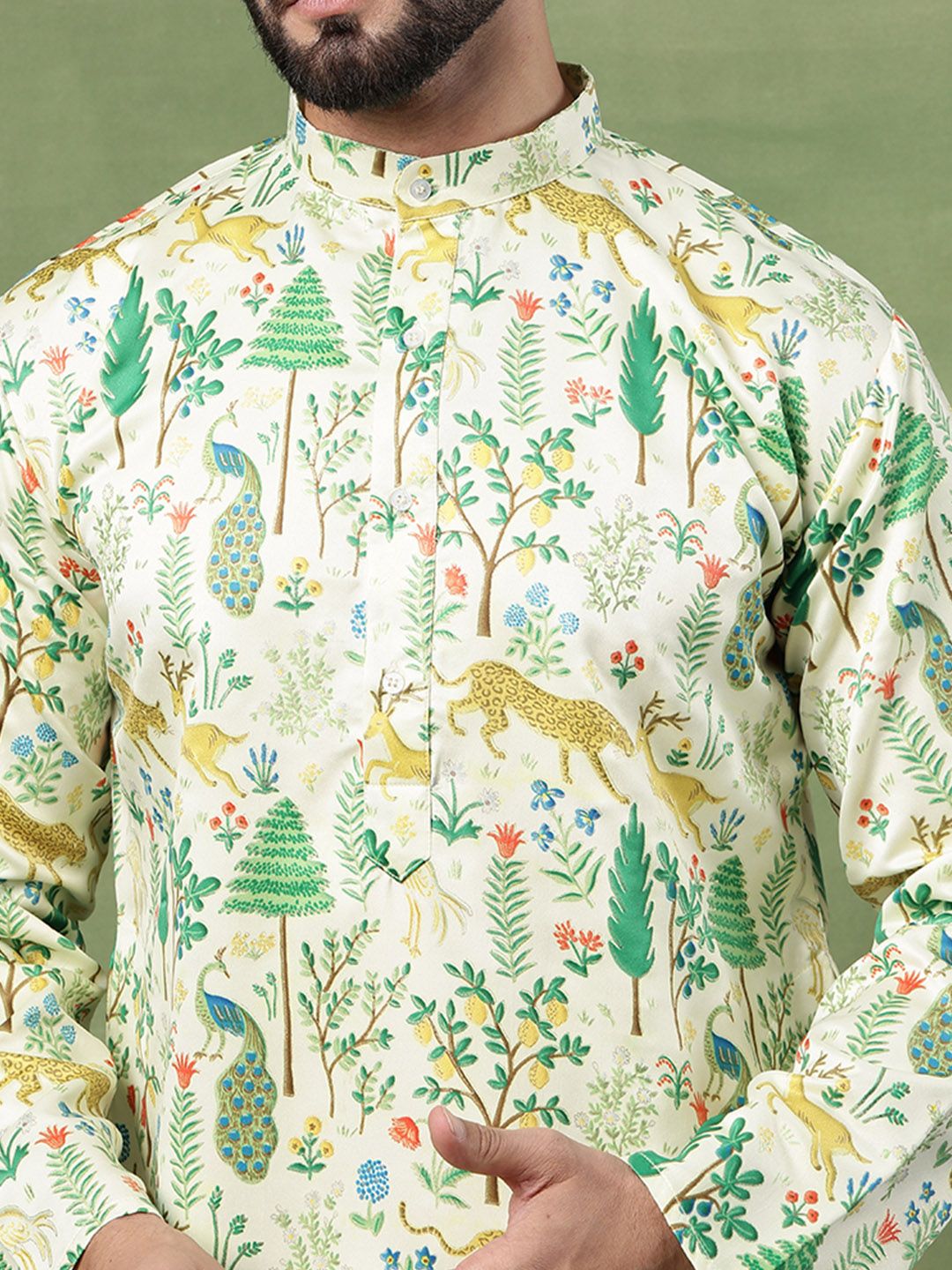 SOJANYA Men Printed Kurta