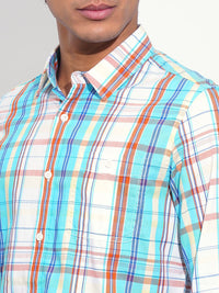 Being Human Men Classic Opaque Checked Casual Shirt