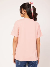 DressBerry Regular Fit Graphic Printed T-shirt