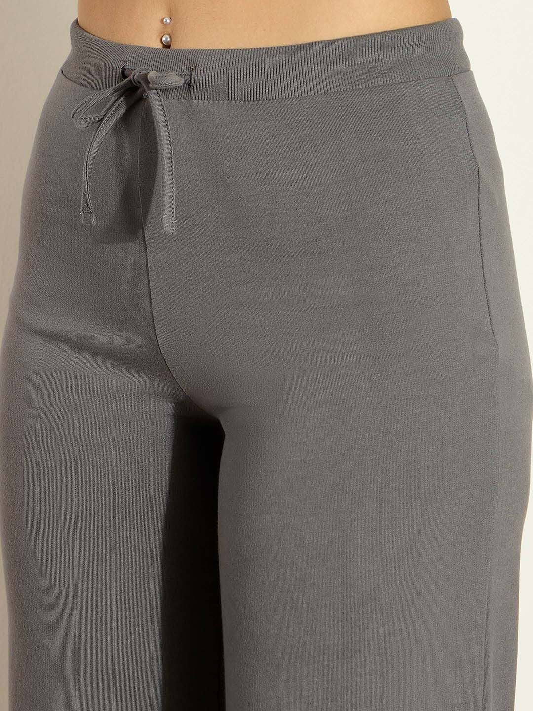SASSAFRAS Women Cotton Regular Fit Track Pants
