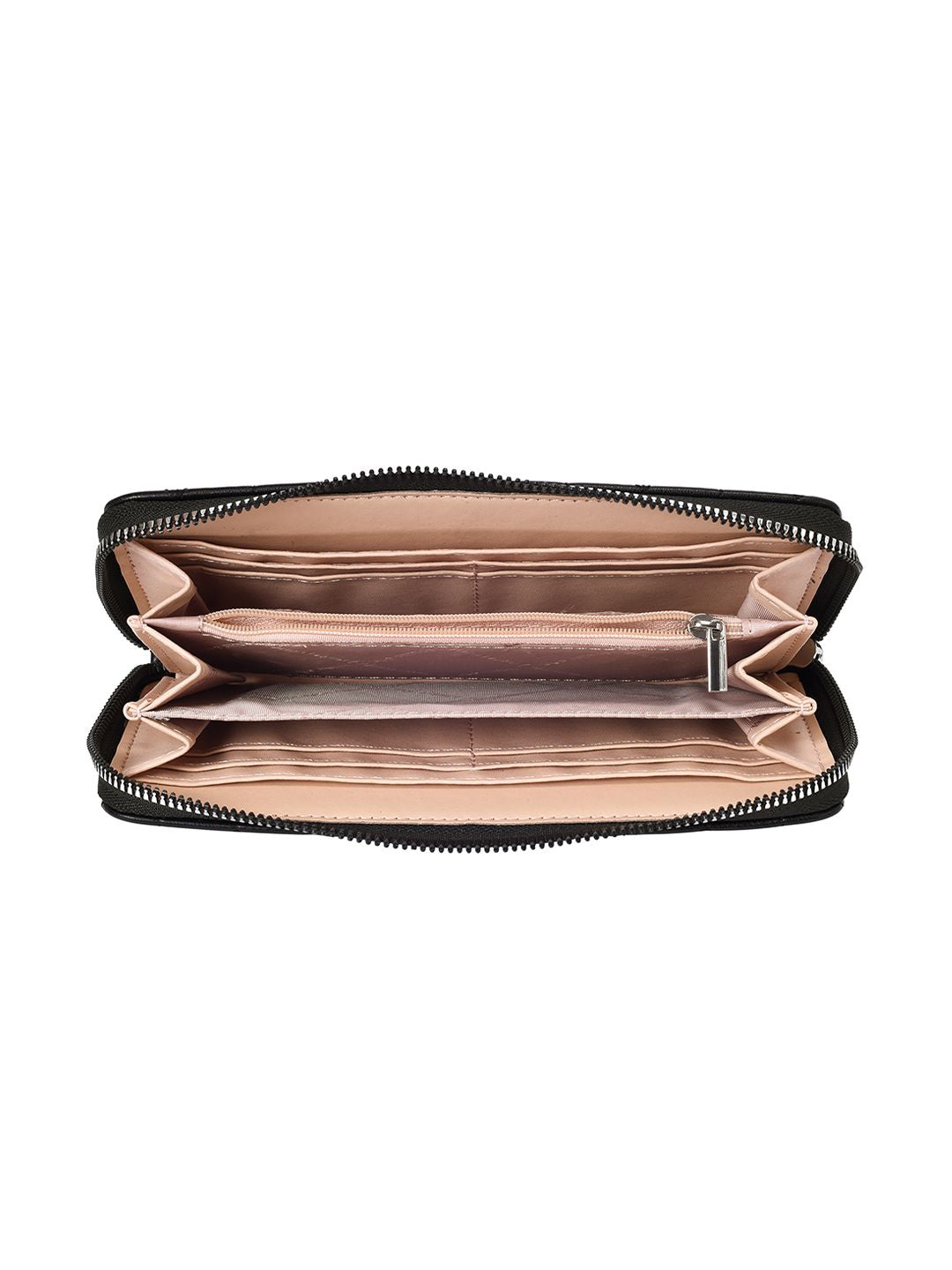 Lino Perros Women Quilted Zip Around Wallet