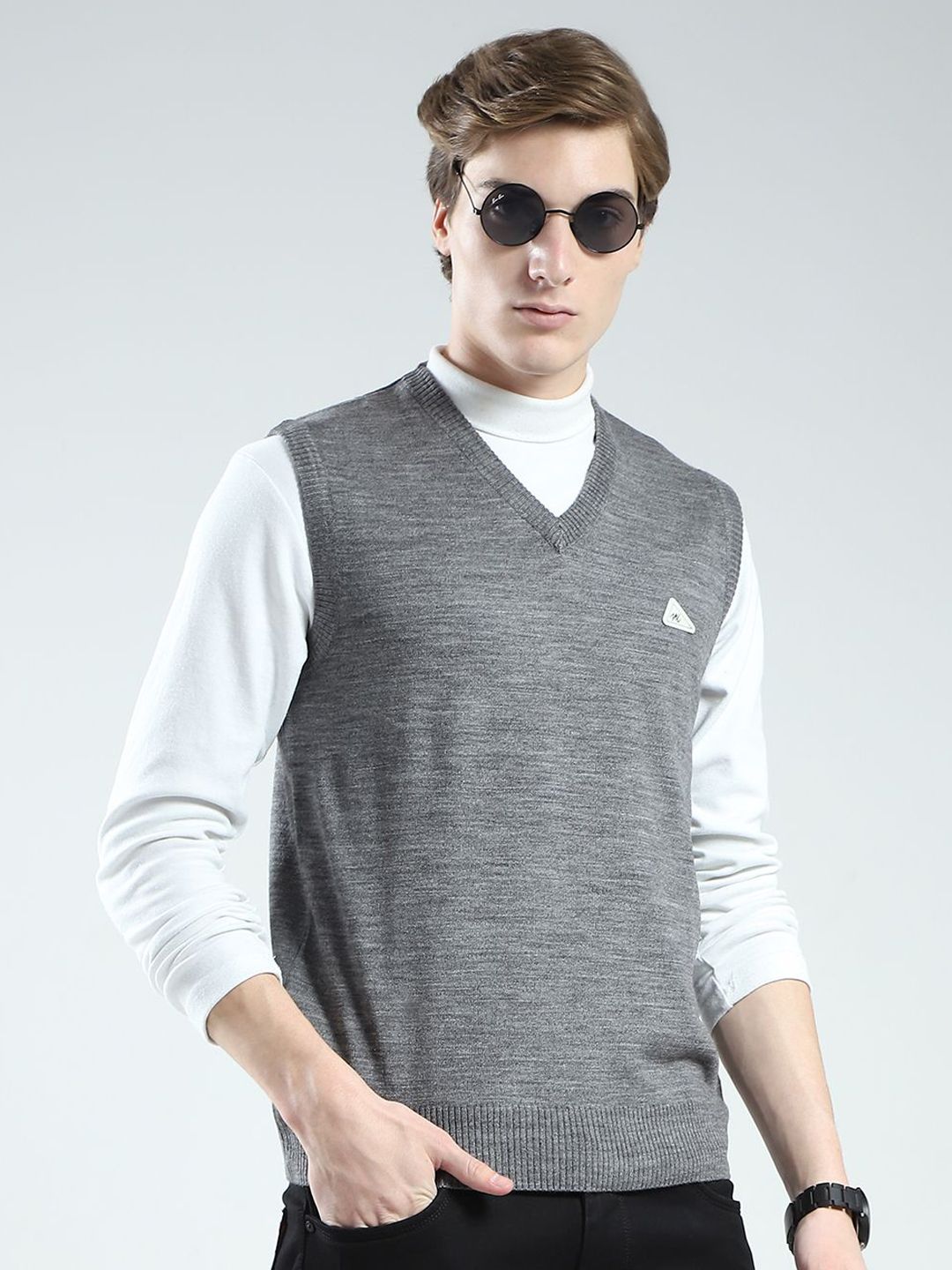 Monte Carlo Men Woollen Sweater Vest