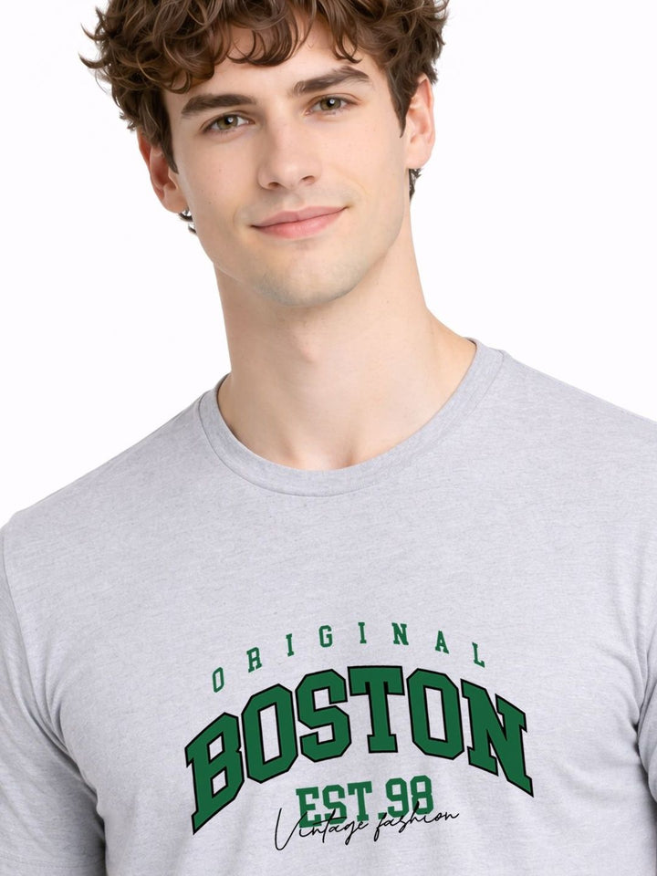 ADRO Men Typography Printed T-shirt