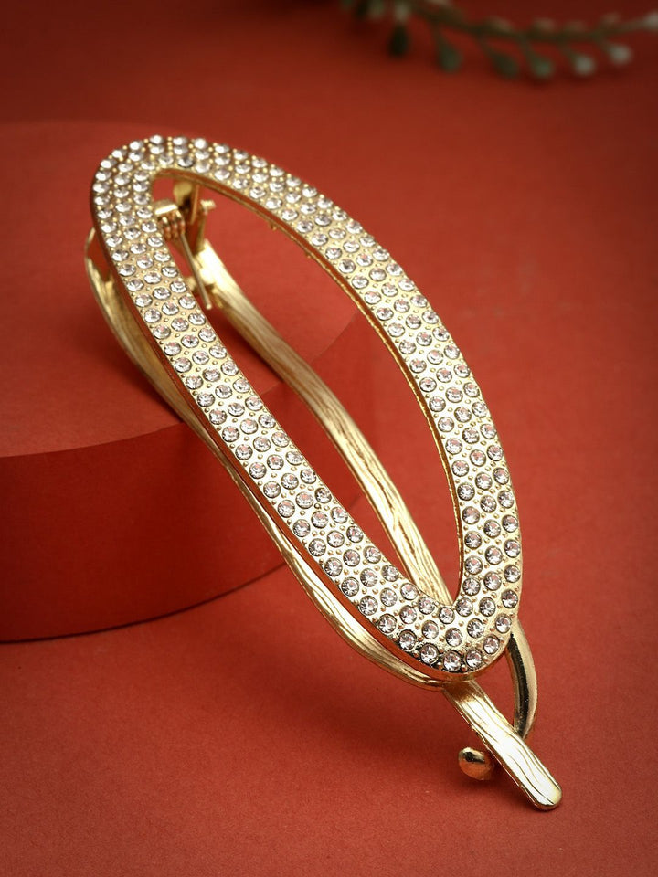PANASH Women Embellished Claw Clip