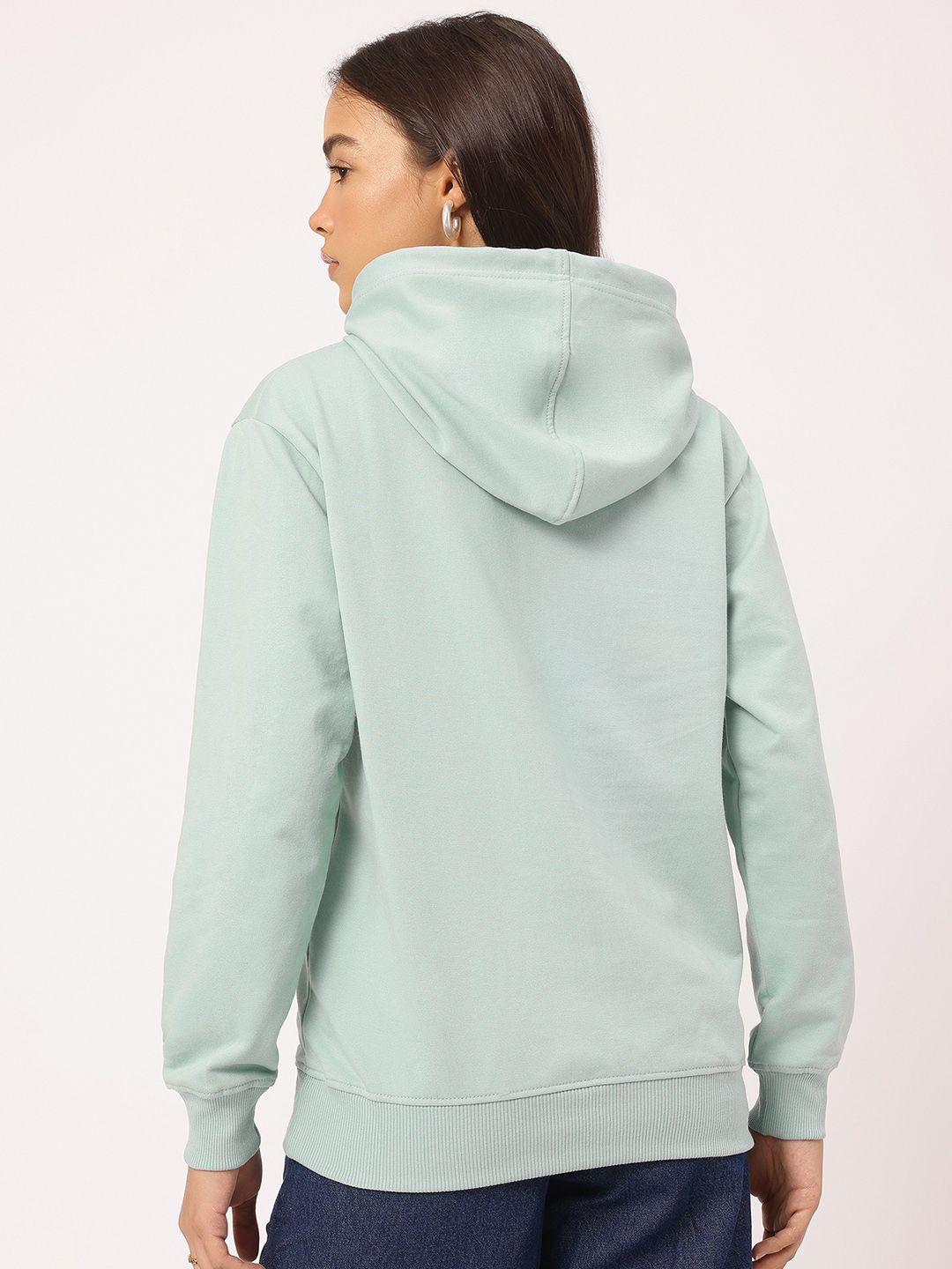 DressBerry Printed Hooded Sweatshirt