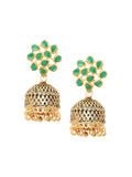 Jhumkas Kontemporari Bersalut Emas Anouk