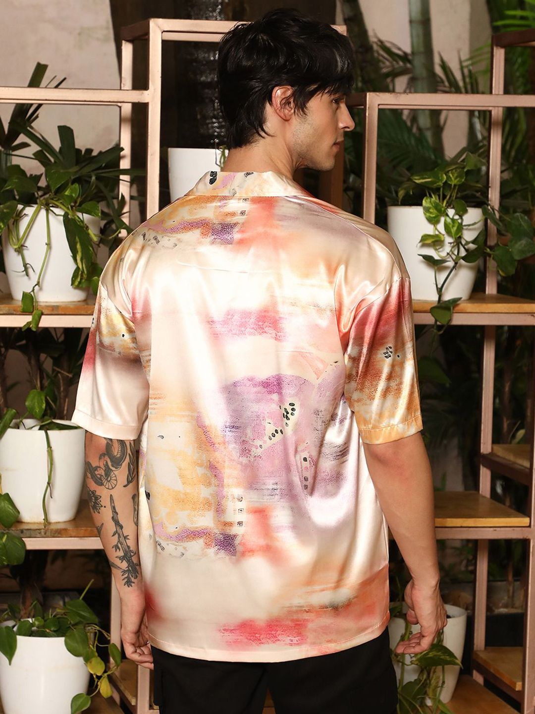 Campus Sutra Men Comfort Printed Casual Shirt