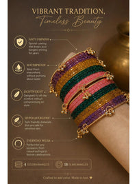 Set PANASH 22 Gelang Bersalut Emas