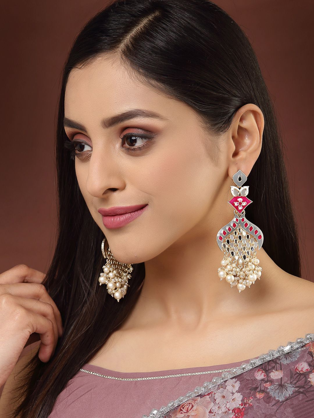 Anting-anting Drop Kontemporari Anouk