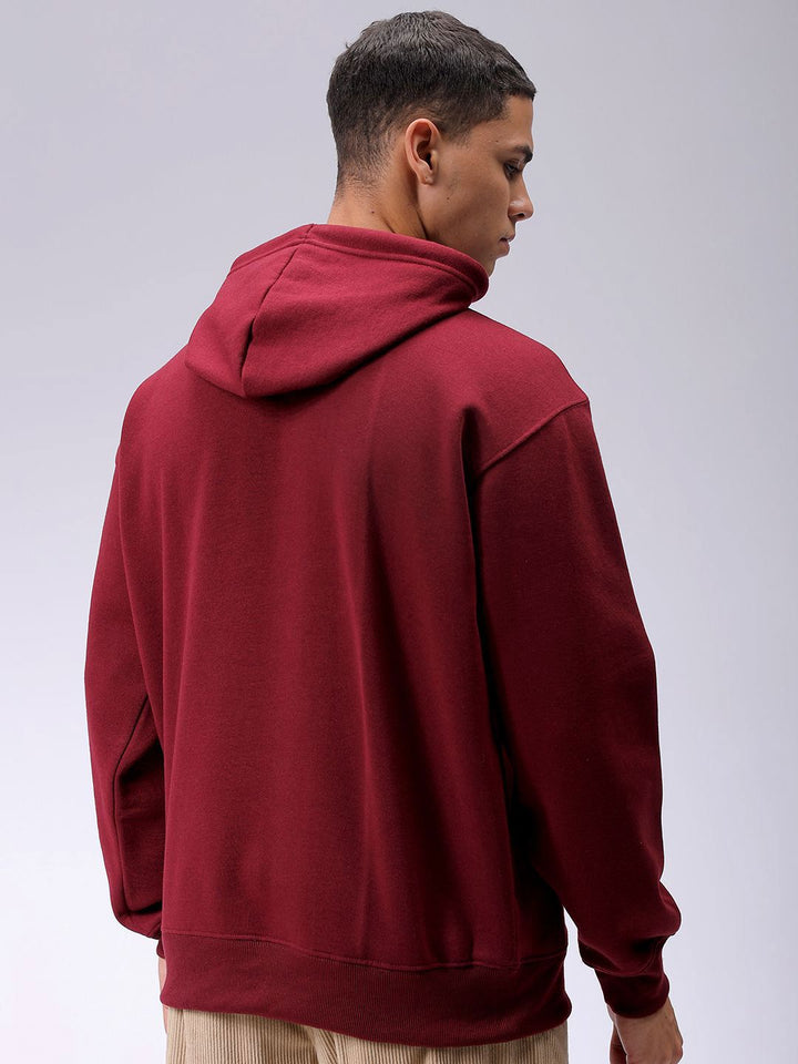 The Indian Garage Co Men Hooded Long Sleeves Sweatshirt