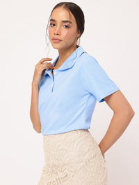 DressBerry Edgy Kawaii Polo Neck T-shirt