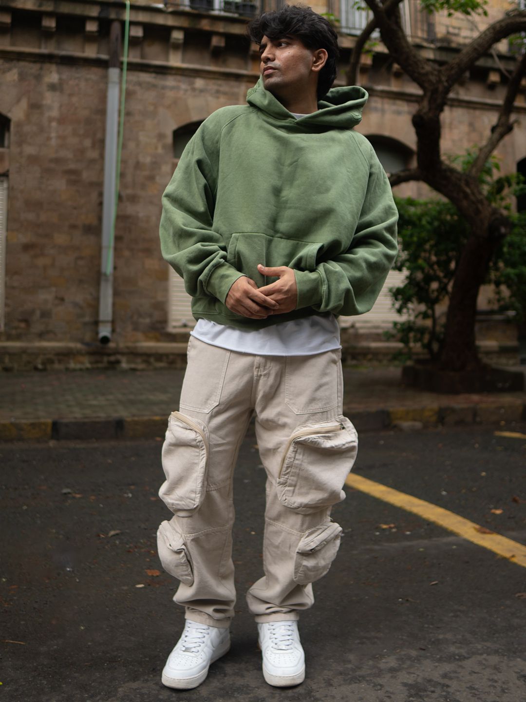 Powerlook Men Loose cargo  Trousers