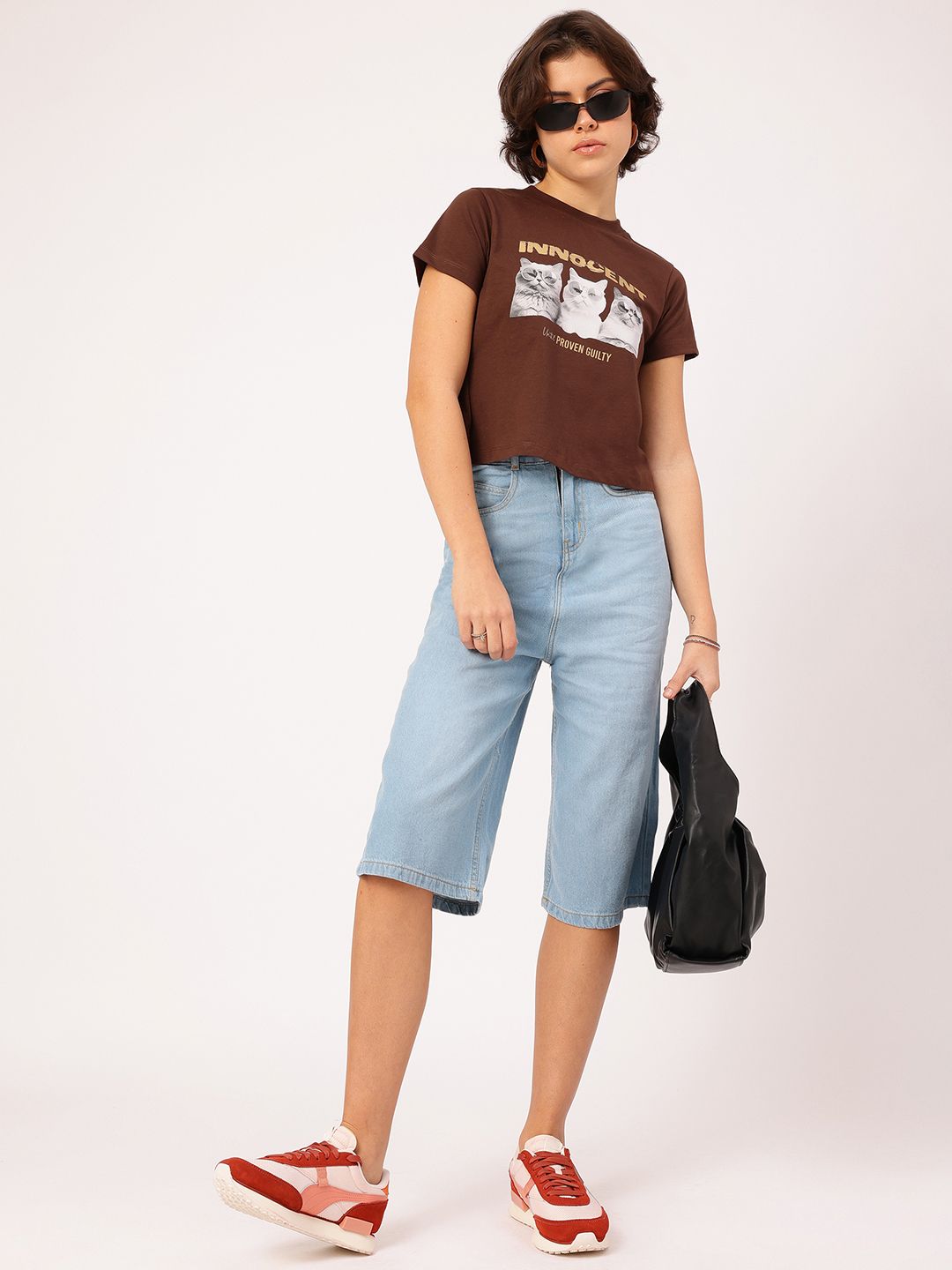 DressBerry Women Skater Slash Bermuda Shorts