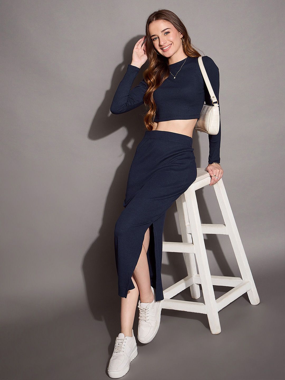 SASSAFRAS BASICS Cotton Crop Top