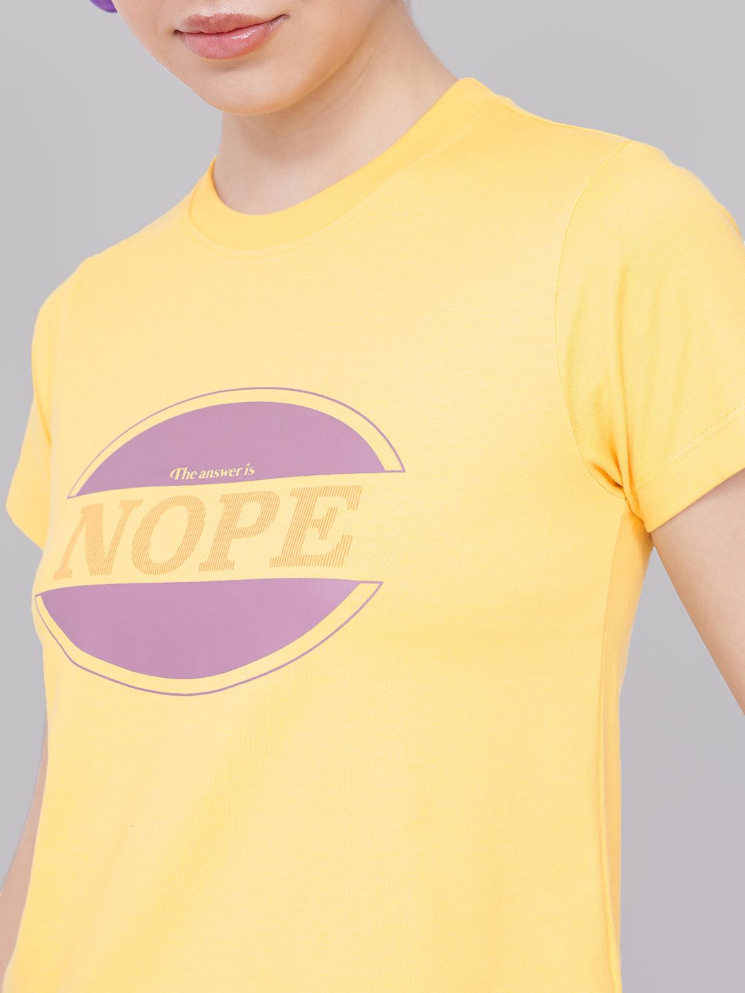 DressBerry Classic Minimalist Printed T-shirt