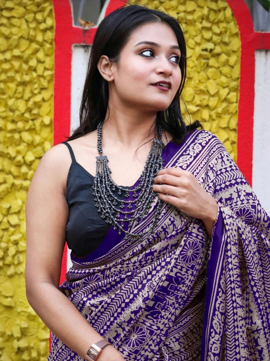 KALINI Ethnic Motifs Art Silk Saree