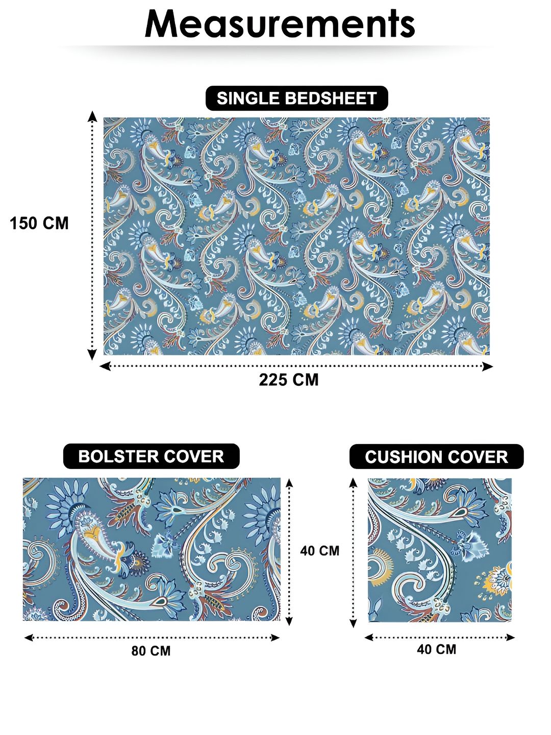 Story@home 8-Piece Satin Finish Diwan Set
