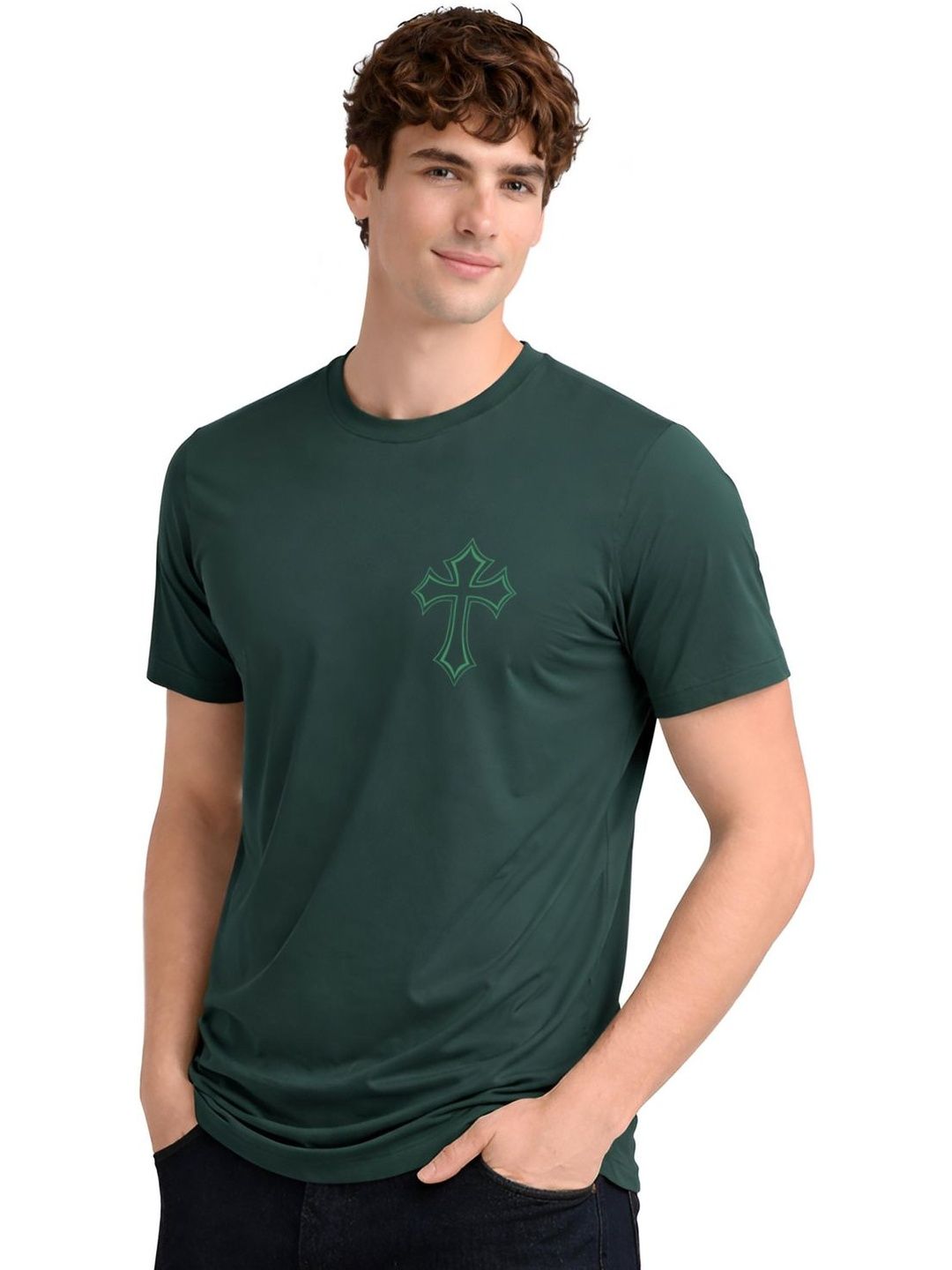 ADRO Men Printed T-shirt