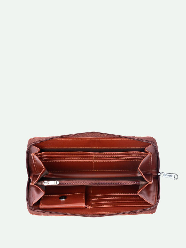ZOUK Women Zipper Wallet Abstract Amaze