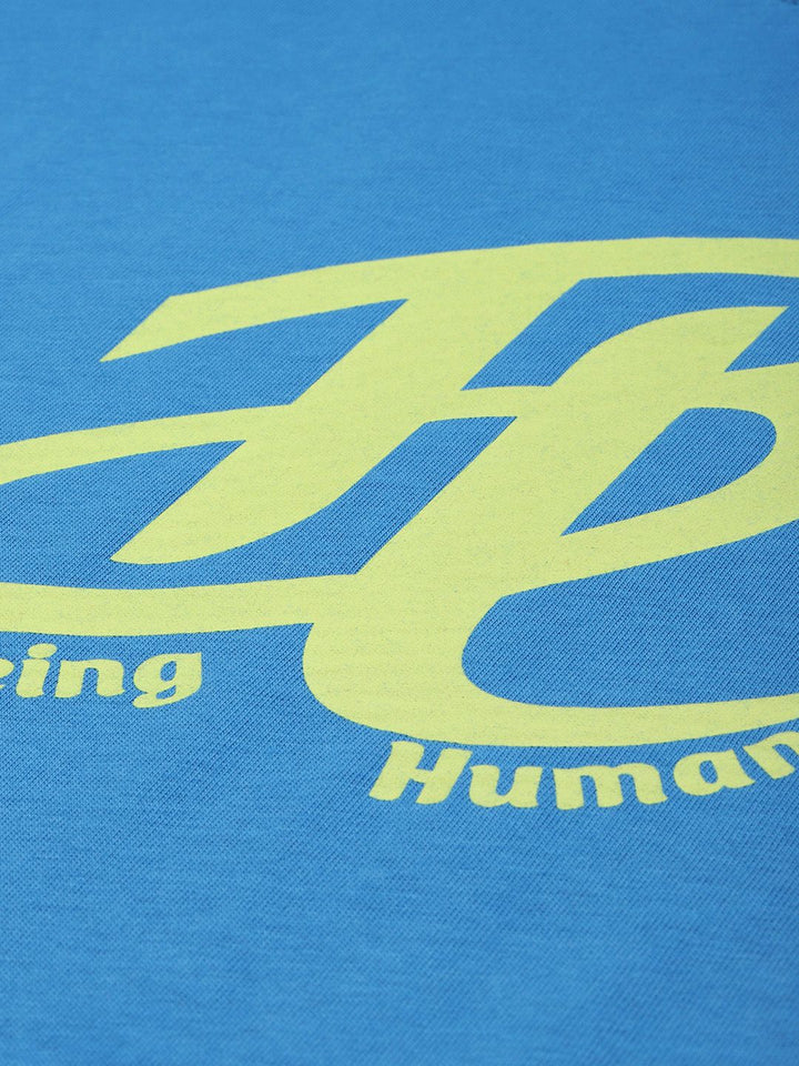 Being Human Brand Logo Printed Pure Cotton T-shirt