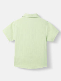 Nauti Nati Boys Shirt Collar Pure Cotton Shirt with Shorts