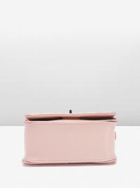 DressBerry Quilted Structured Satchel Bag