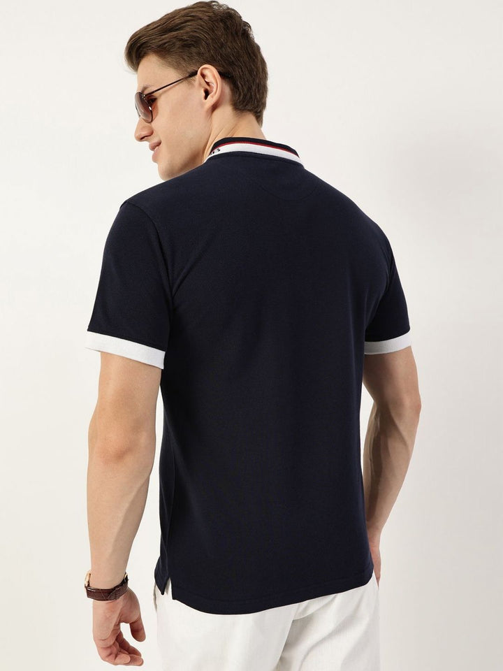 Thomas Scott Men Polo Collar T-shirt