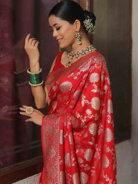 KALINI Woven Design Zari Banarasi Saree