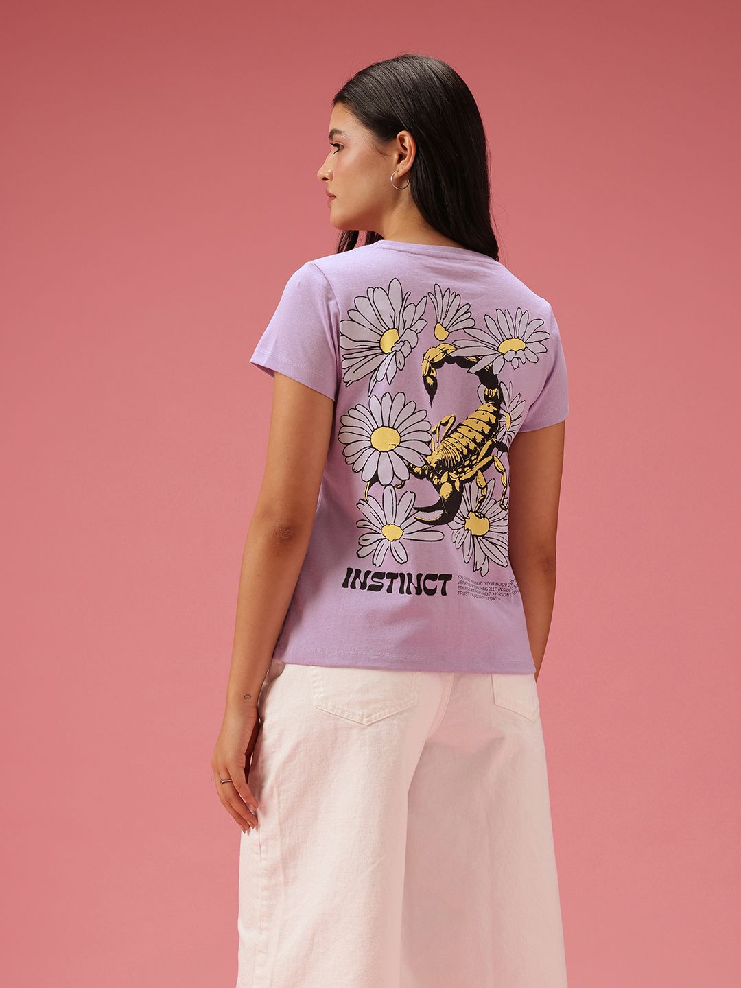 DressBerry Graphic Printed Casual T-shirt