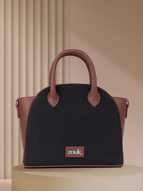 ZOUK Women Colourblocked Swagger Handheld Bag