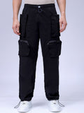 The Indian Garage Co Men Relaxed Fit Mid-Rise Cotton Joggers