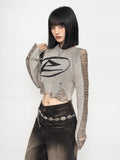 DressBerry  Women Print Blouson Crop Top