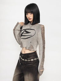 DressBerry  Women Print Blouson Crop Top