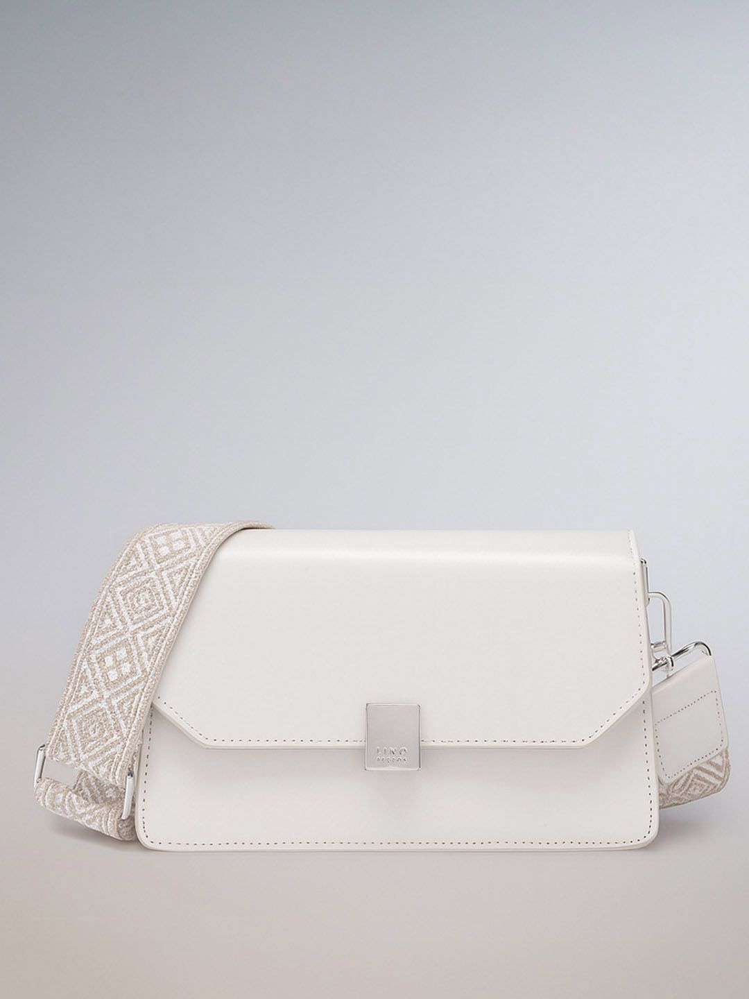 Lino Perros Structured Sling Bag With Detachable Sling Strap